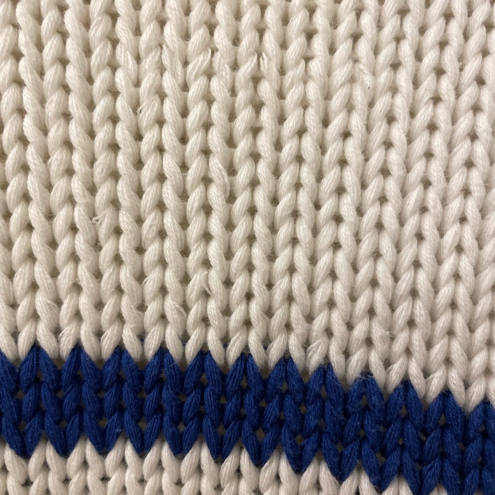 La Ligne White and Blue Striped Sweater - Picture 12 of 12